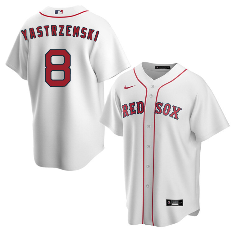 Nike Men #8 Carl Yastrzemski Boston Red Sox Baseball Jerseys Sale-White